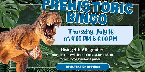 Prehistoric BINGO