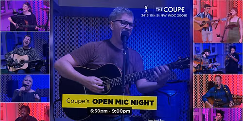 OPEN MIC at the Coupe