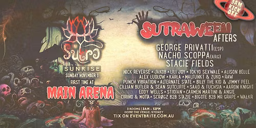 SUTRA-HALLOWEEN @HOME THE VENUE\/\/ FT.GEORGE PRIVATTI, NACHO SCOPPA\/\/NOV 1
