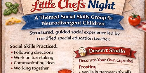 EmpowerEd Evenings: Little Chefs Night