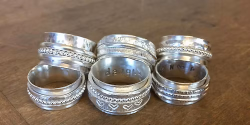 Beginners Silver Spinner Ring