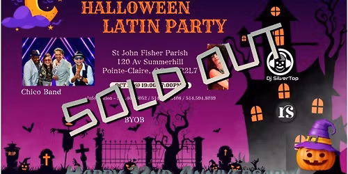 Latin Halloween Party 2025 with Chico Band