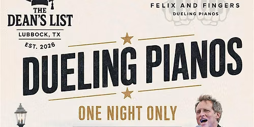 Felizx & Fingers Dueling Pianos-One Night Only