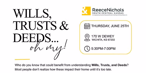 Wills Trusts and Deed Oh My