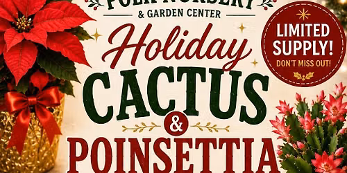 Holiday Plant Sale