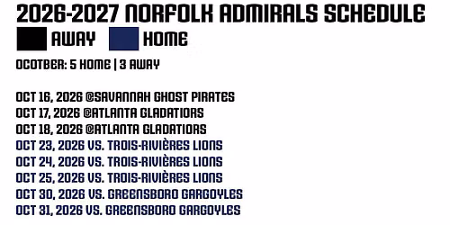 Greensboro Gargoyles vs. Trois-Rivieres Lions