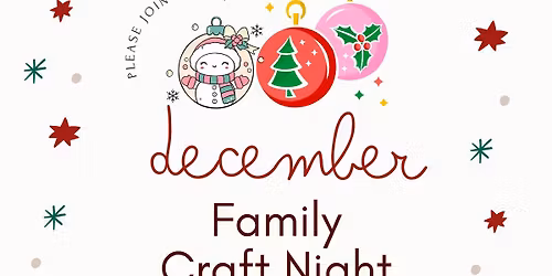 December Family Craft Night