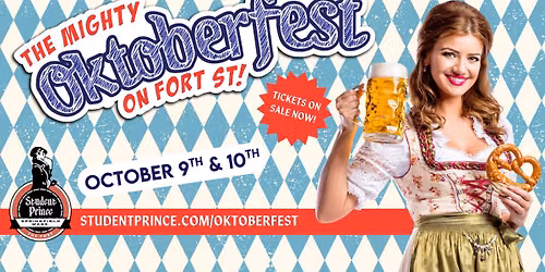 The Mighty Oktoberfest is back on October 9th & 10th!