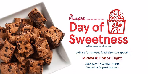 Midwest Honor Flight Day of Sweetness @ Empire Place