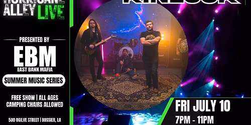 Hurricane Alley LIVE Presents: KINLOCK