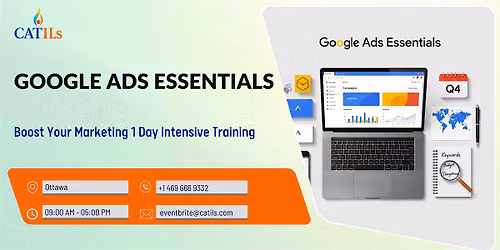 Google Ads Essentials: Boost Your Marketing, 1 Day in Ottawa