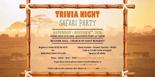 6th Annual Trivia Night