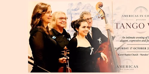 AMERICAS IN CONCERT presents TANGO VIVO