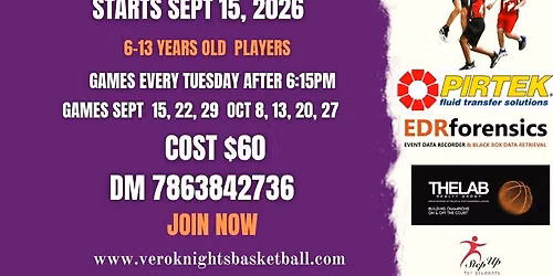 Vero knights basketball fall league 
