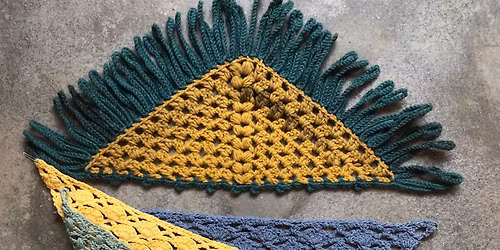 Xaile em crochet com Vera Jo\u00e3o Espinha - 14 MAR