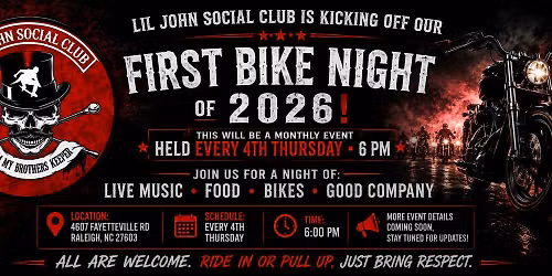 Lil Johns Social Club Bike Night