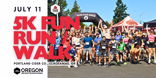 5k Beer Run - Portland Cider Co | 2026 OR Brewery Running Series