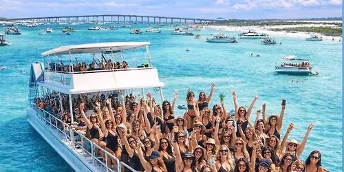 Women In business Crab Island boat day\ud83c\udfdd\ufe0f \ud83e\udd80 