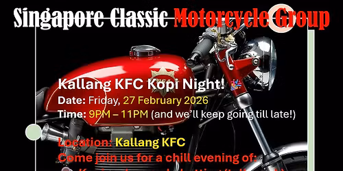 SCMG FEB 2026 Kopi Run