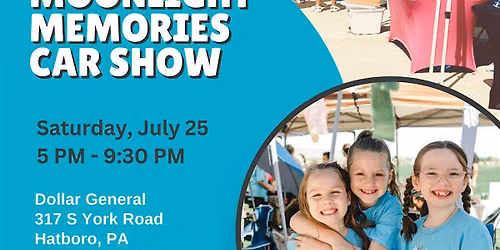 Kids Market at Hatboro Moonlight Memories Car Show