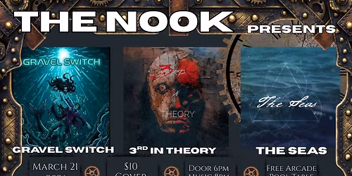 Gravel Switch, Third in Theory, and The Seas!