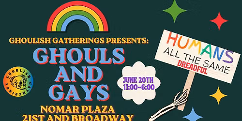 Ghouls and Gays Pride Alternative Market 