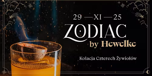 Zodiac by Hewelke | Kolacja Czterech Żywiołów