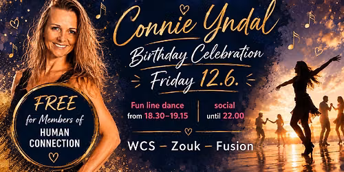 Celebration of Connie's Birthday - Friday the 12th of June