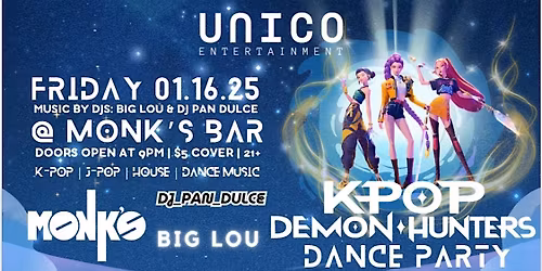 Unico Entertainment Presents: K Pop Demon Hunters Dance Party