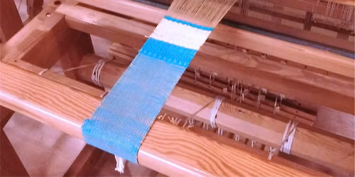 Jan 2026 - Beginning Weaving class - on a 4 harness loom