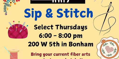 Sip & Stitch