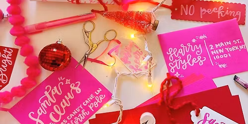 Modern Calligraphy & Ornament Lettering for beginners at Obelisco Estate