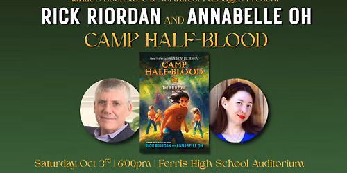Rick Riordan and Annabell Oh "Camp Half-Blood" Tour! — Education in Spokane, WA