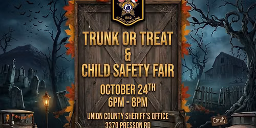 UCSO Trunk or Treat & Child Safety Fair