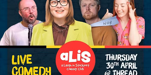 A Laugh In Stockport Comedy Club, April