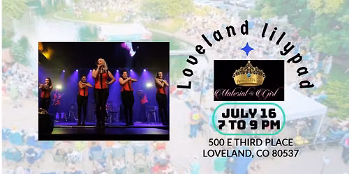 Amanda V's Material Girl at the Loveland Lilypad July 16!