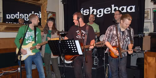 Ishgebaa (Irl\u00e4ndsk musik) live p\u00e5 v\u00e5r scen l\u00f6rd 8\/11 kl 22.00. Entr\u00e9 150 kr.