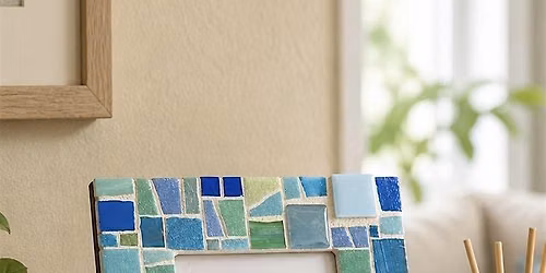 Mosaic Workshop - Cut + Create Your Own Picture Frame or Coaster Set