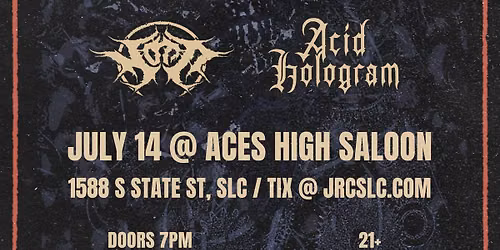 Fervence & Cyborg Octopus with Nott + Acid Hologram @ Aces High Saloon