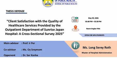 Thesis Defense- Ms. Long Serey Roth