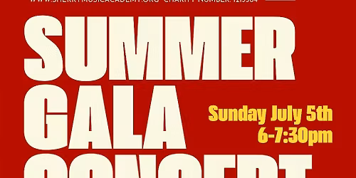 Sherry Youth Chamber Orchestra Summer Gala Concert at Duke's Hall