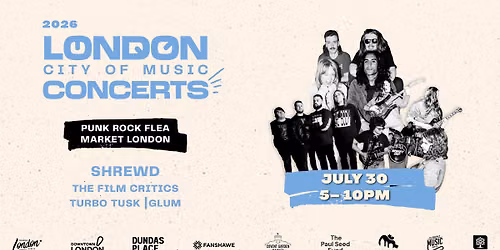 City of Music Concerts x Punk Rock Flea Market London
