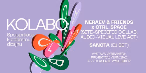 KOLABO 2025: V\u00fdstava vybran\u00fdch projektov a vernis\u00e1\u017e spojen\u00e1 so \u0161peci\u00e1lnym programom