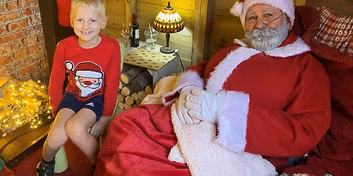 FATHER CHRISTMAS\u2019 COSY CABIN