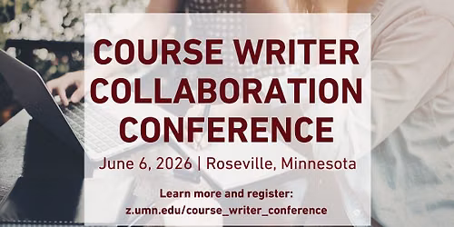Course Writer Collaboration Conference