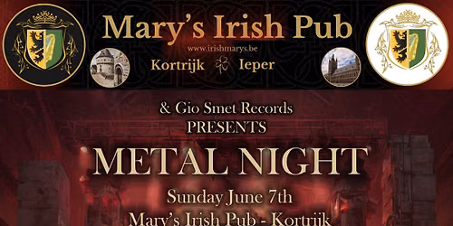 METAL NIGHT with DECISION (Kortrijk)