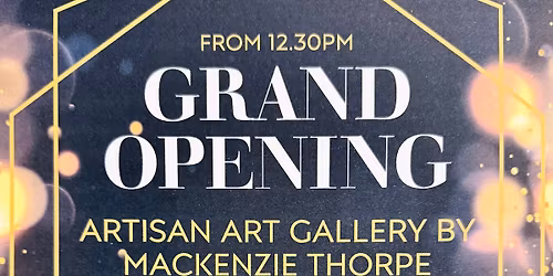 Grand Opening by Mackenzie Thorpe