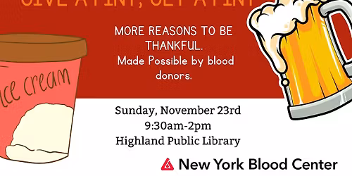 Give a Pint, Get a Pint Blood Drive