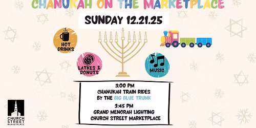 Chanukah on the Church Street Marketplace!