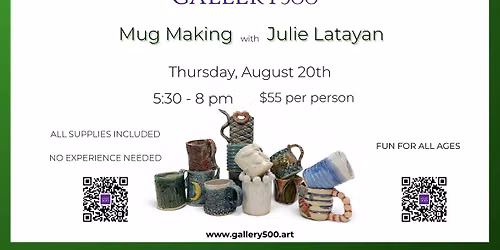 Mug Making with Julie Latayan